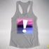 Omnisexual Pride Flag Exclamation Point Racerback Tank